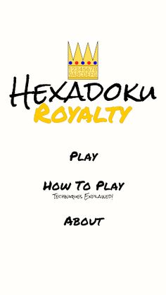 Hexadoku Royalty - Screenshot 1