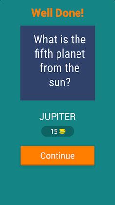 Cosmo Quiz, Space Odyssey - Screenshot 2