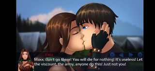 Zeliria Sanctuary. Visual nove - Screenshot 2