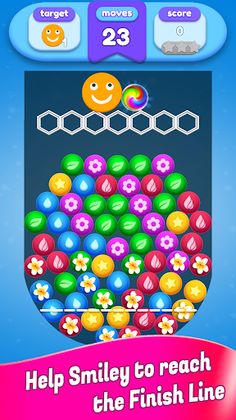 Save Smileys - Match 3 Fun - Screenshot 1