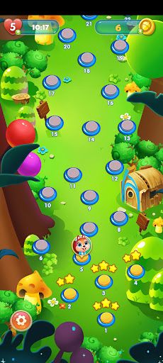 Bubble Shooter With Squirrel - Screenshot 1