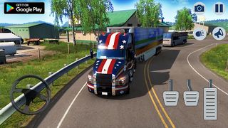 American Truck Cargo Truck 3D - Screenshot 3