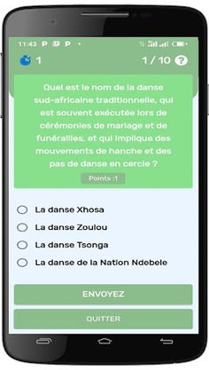 Quiz Afrique Du Sud - Screenshot 3