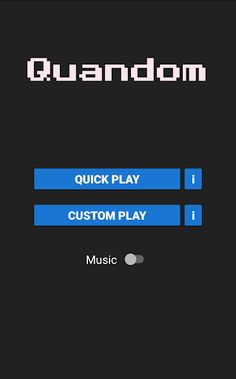 Quandom - Multi-Player Quiz - Screenshot 1