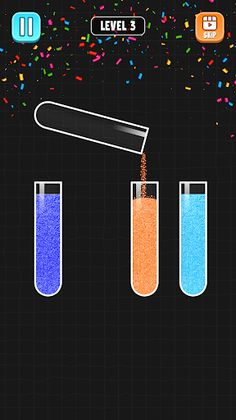 Color Sand Sort - Screenshot 3