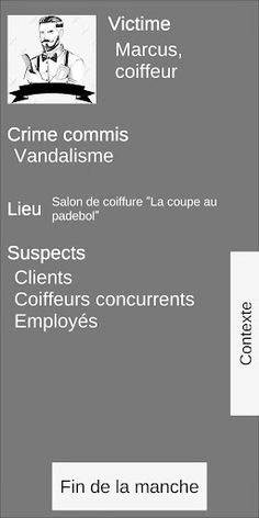Jeu de l'inspecteur - jeu de s - Screenshot 1