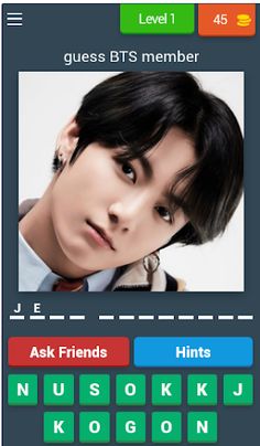 BTS & K pop quiz game - Screenshot 1