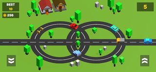 Infinite Car : Run 3d blocky H - Screenshot 1