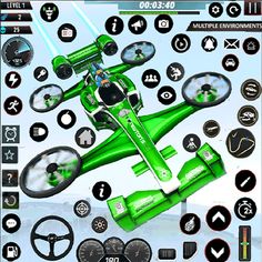 Flying Formula Car Racing Game - Screenshot 1