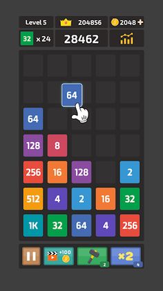 Merge Number Block: 2048 Mania - Screenshot 2