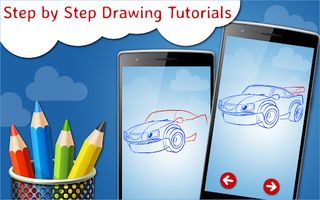 How to Draw Cartoon Cars - Screenshot 1
