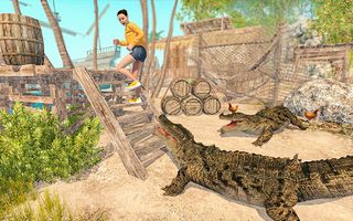 Wild Crocodile Attack Games - Screenshot 1
