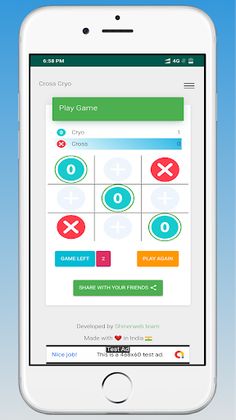 Cross Cryo - Tic Tac Toe Game - Screenshot 3