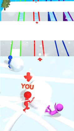 Snow Race: Snow Ball.IO - Screenshot 3