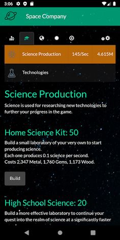 SpaceCompany - Screenshot 2
