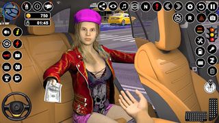 US Prado Car Taxi Driving Sim - Screenshot 3