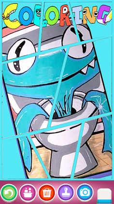 Toilet X Rainbow Color Friends - Screenshot 1