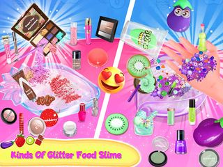 Glitter Food Makeup Slime - Ki - Screenshot 3