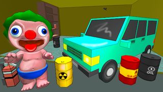 Clown Baby Neighbor - Screenshot 1