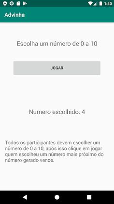 Advinha o número? - Screenshot 1