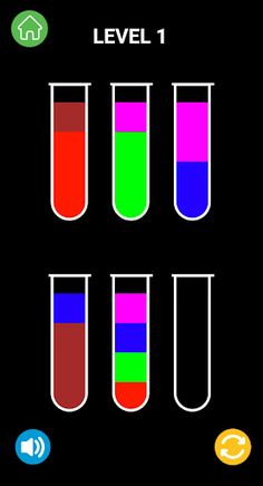 Water Color Sort - Screenshot 2