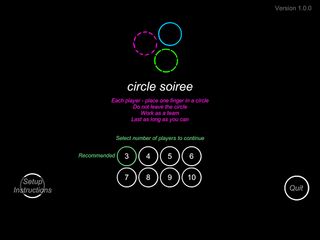 Circle Soiree - Screenshot 1