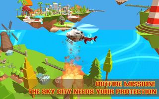 Helicopter Rescue Sky City - Screenshot 2