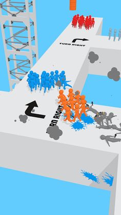 Crowd Clash - Gang Escape - Screenshot 1