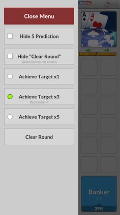 Baccarat Analysis - Lifetime - Screenshot 2