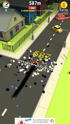 Crashy Cops 3D - Screenshot 2