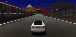 Tesla Model S Drift Simulator - Screenshot 1