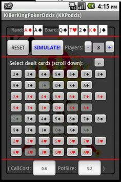 KillerKingPokerOdds - Screenshot 3