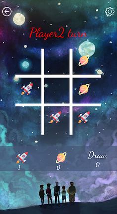 Tic Tac Toe - Space Mode - Screenshot 3