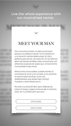 MEET YOUR MAN Romance book int - Screenshot 3