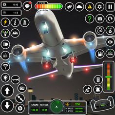 Plane Simulator - Flight Game - Screenshot 1