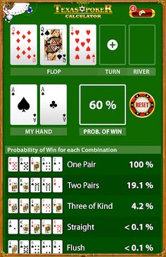 Poker Calculator - Screenshot 1