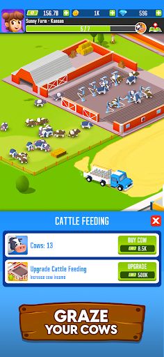 Milk Farm Tycoon - Screenshot 2