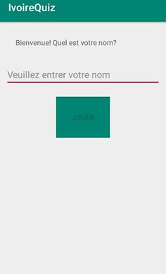 IvoireQuiz - Screenshot 1