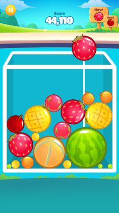 2048 Fruit Drop Merge - Screenshot 3