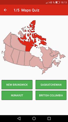 Provinces of Canada - Screenshot 2