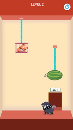 Rescue Kitten - Rope Puzzle - Screenshot 1