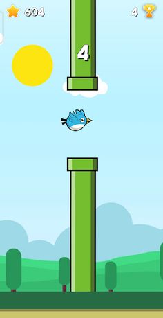 Flippy Bird - Flying bird - Screenshot 2