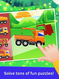 Truck Puzzles for Toddlers - Screenshot 1
