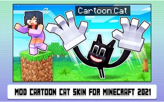 Mod Cartoon Cat for MCPE 2022 - Screenshot 1