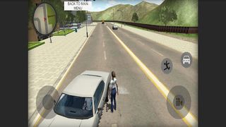 Car Turbo Trails game - Screenshot 2