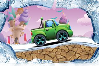 Snow hills 3D Racing game 2017 - Screenshot 1