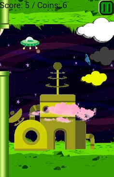 Flappy Space Grace - Screenshot 3