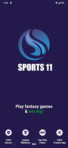 Sports11: Fantasy Cricket - Screenshot 1