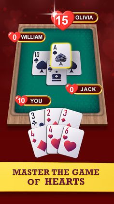 Hearts: Classic Card Game Fun - Screenshot 3