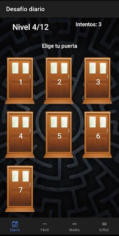 Laberinto de puertas - Screenshot 2